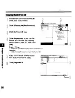 Preview for 58 page of Olympus LS-10 - Linear PCM Recorder 2 GB Digital Voice Instructions Manual