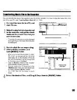 Preview for 59 page of Olympus LS-10 - Linear PCM Recorder 2 GB Digital Voice Instructions Manual