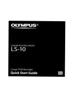 Preview for 70 page of Olympus LS-10 - Linear PCM Recorder 2 GB Digital Voice Instructions Manual