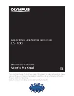 Olympus LS-100 User Manual preview