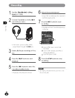 Предварительный просмотр 42 страницы Olympus LS-100 User Manual