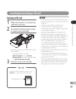 Preview for 21 page of Olympus LS-12 Detailed Instructions