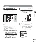 Preview for 35 page of Olympus LS-12 Detailed Instructions