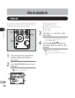 Preview for 40 page of Olympus LS-12 Detailed Instructions