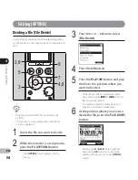 Preview for 54 page of Olympus LS-12 Detailed Instructions