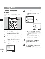 Preview for 60 page of Olympus LS-12 Detailed Instructions