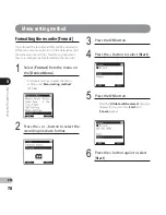 Preview for 78 page of Olympus LS-12 Detailed Instructions