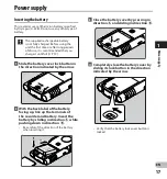 Preview for 17 page of Olympus LS-20M Detailed Instructions