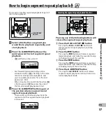 Preview for 57 page of Olympus LS-20M Detailed Instructions