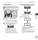 Preview for 61 page of Olympus LS-20M Detailed Instructions