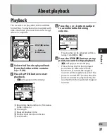 Предварительный просмотр 37 страницы Olympus LS-3 Detailed Instructions