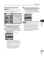 Предварительный просмотр 43 страницы Olympus LS-3 Detailed Instructions