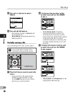 Предварительный просмотр 46 страницы Olympus LS-3 Detailed Instructions