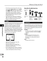 Предварительный просмотр 52 страницы Olympus LS-3 Detailed Instructions