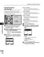 Предварительный просмотр 64 страницы Olympus LS-3 Detailed Instructions