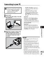 Предварительный просмотр 87 страницы Olympus LS-3 Detailed Instructions