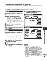 Предварительный просмотр 89 страницы Olympus LS-3 Detailed Instructions