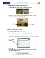 Preview for 2 page of Olympus LS-DVR-49 Using Instructions