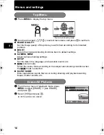 Preview for 14 page of Olympus m 1000 Basic Manual