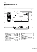 Preview for 7 page of Olympus m 1050 SW (Portuguese) Manual De Instruções