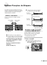 Предварительный просмотр 21 страницы Olympus m 1050 SW (Portuguese) Manual De Instruções