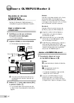 Предварительный просмотр 56 страницы Olympus m 1050 SW (Portuguese) Manual De Instruções