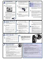 Preview for 2 page of Olympus m 300 (Dutch) Quick Start Manual