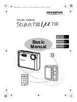 Предварительный просмотр 1 страницы Olympus m 730 Basic Manual