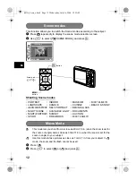 Предварительный просмотр 12 страницы Olympus m 730 Basic Manual