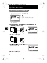 Предварительный просмотр 58 страницы Olympus m 730 Basic Manual