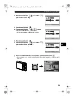 Предварительный просмотр 59 страницы Olympus m 730 Basic Manual