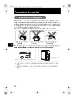 Предварительный просмотр 74 страницы Olympus m 730 Basic Manual