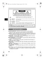 Предварительный просмотр 24 страницы Olympus M 770 SW Basic Manual