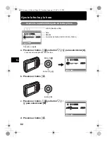 Предварительный просмотр 62 страницы Olympus M 770 SW Basic Manual