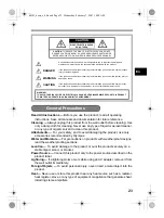 Предварительный просмотр 23 страницы Olympus M 780 Basic Manual