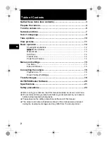 Preview for 2 page of Olympus m 795 SW Basic Manual