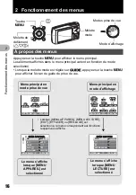 Предварительный просмотр 16 страницы Olympus m 810 (French) Manuel Avancé