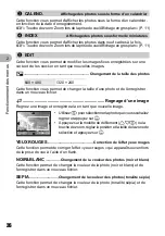 Preview for 26 page of Olympus m 810 (French) Manuel Avancé