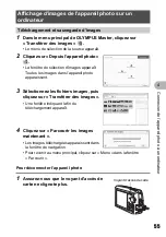 Предварительный просмотр 55 страницы Olympus m 810 (French) Manuel Avancé