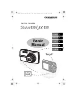 Preview for 1 page of Olympus m 830 Basic Manual