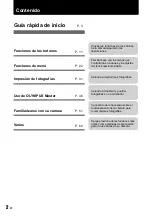 Preview for 2 page of Olympus m 850 SW (Spanish) Advance Manual