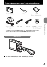 Preview for 3 page of Olympus m 850 SW (Spanish) Advance Manual