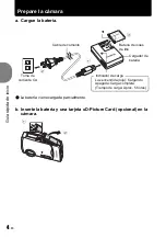 Предварительный просмотр 4 страницы Olympus m 850 SW (Spanish) Advance Manual