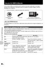 Предварительный просмотр 46 страницы Olympus m 850 SW (Spanish) Advance Manual