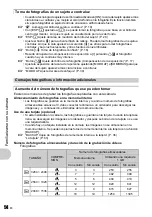 Preview for 54 page of Olympus m 850 SW (Spanish) Advance Manual