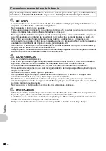 Preview for 68 page of Olympus m 850 SW (Spanish) Advance Manual