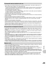 Preview for 69 page of Olympus m 850 SW (Spanish) Advance Manual