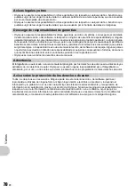 Preview for 70 page of Olympus m 850 SW (Spanish) Advance Manual