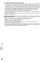 Preview for 72 page of Olympus m 850 SW (Spanish) Advance Manual