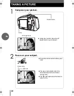 Предварительный просмотр 22 страницы Olympus m-MINI DIGITAL S Basic Manual